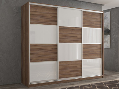 Шкаф-купе Кааппи 14 Орех Тьеполло 240х45х230 см