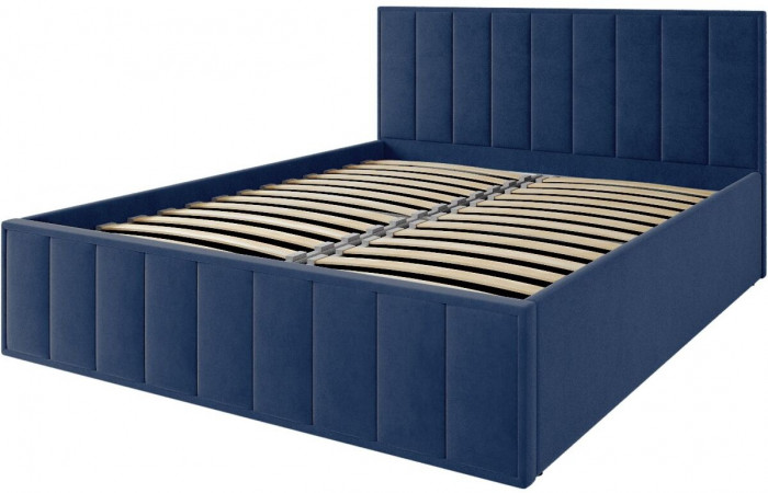 Кровать Лана 140, Серый софт