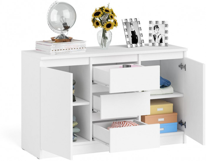 Мори Комод МК1200.3, белый