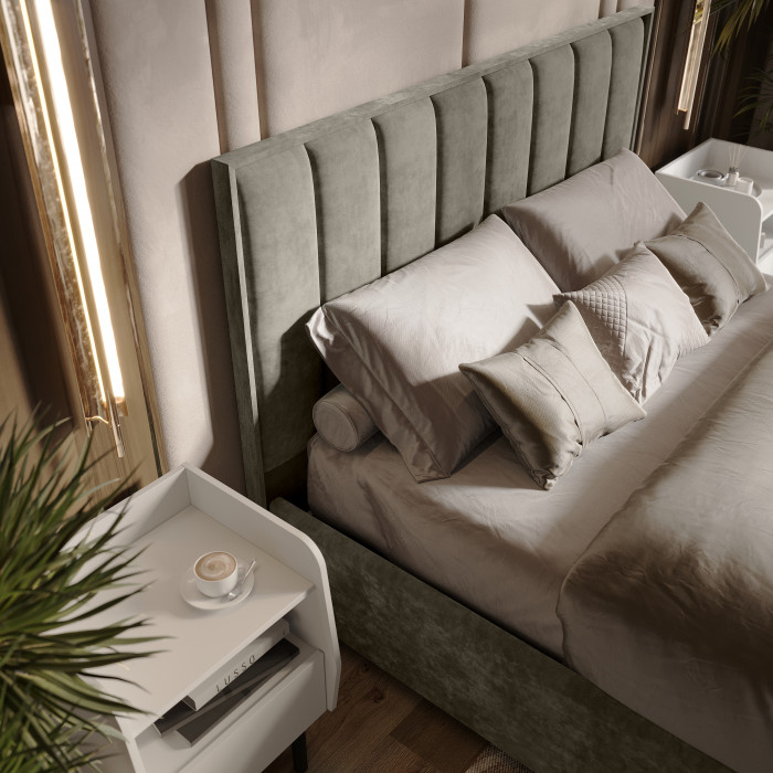 Кровать с подъемным механизмом Мирабель КР-11 (1,4м), Муссон