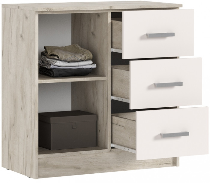 Модульная спальня , Крафт серый/Кашемир