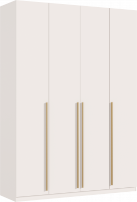 Ларго Шкаф 4-х створчатый 1600, Кашемир/Кашемир