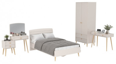 Афина Спальня 08-1200, кашемир серый