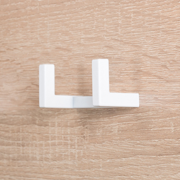 Куба Прихожая 9, цвет дуб сонома/белый премиум, ШхГхВ 287,8х107,3х210,6 см., универсальная сборка