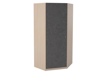 Шкаф угловой Дуб молочный/Железный Камень