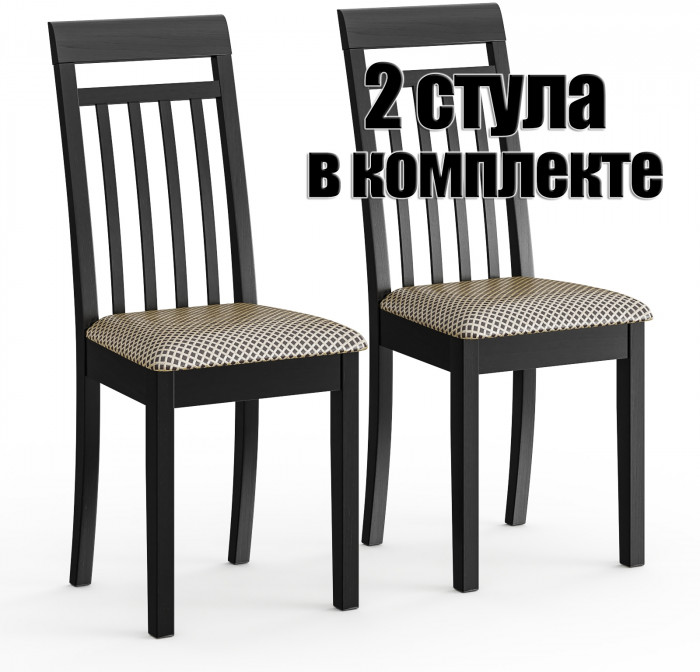 Два стула Мебель--24 Гольф-11 разборных, венге
