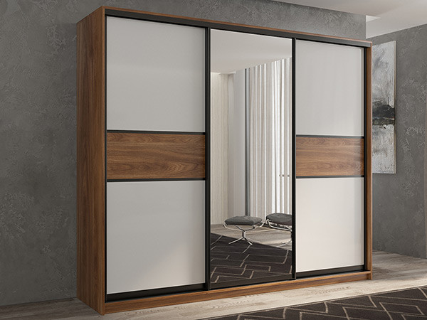 Шкаф-купе Кааппи 10 Кастелло Бренди 180х45х230 см