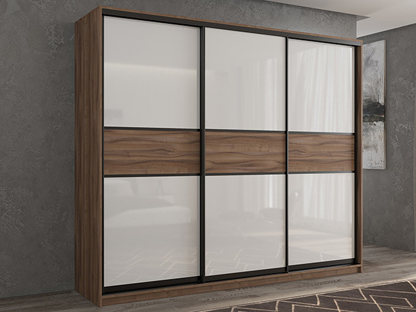 Шкаф-купе Кааппи 11 Орех Тьеполло 210х45х230 см