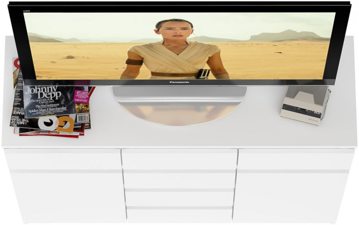 Мори Комод МК1200.4, белый