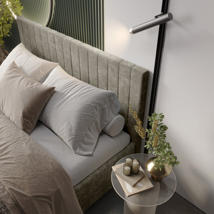 Кровать с подъемным механизмом Хлоя 1,6м, Муссон