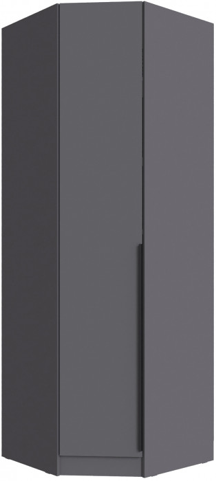 Шкаф Мадрид, композиция 20, Графит серый/Белый