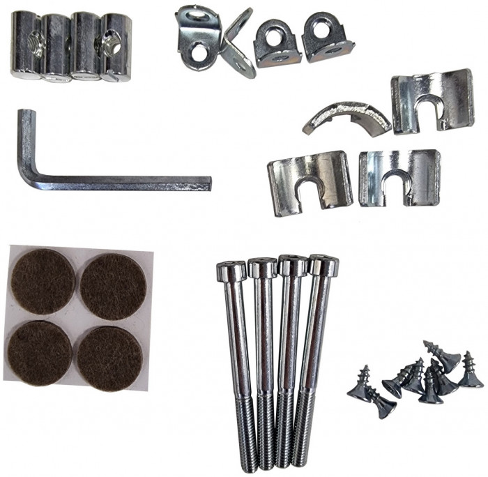 Стул Мебель--24 разборный Гольф-14, цвет серый, деревянное сиденье серое, ШхГхВ 41х42х95 см., от пола до верха сиденья 47 см.