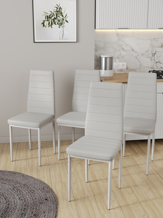 Четыре стула Мебель--24 A-117, белый