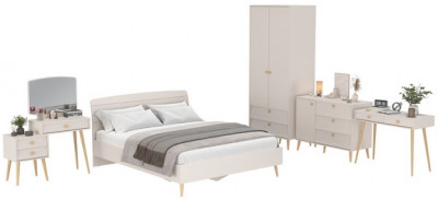 Афина Спальня 09-1600, кашемир серый