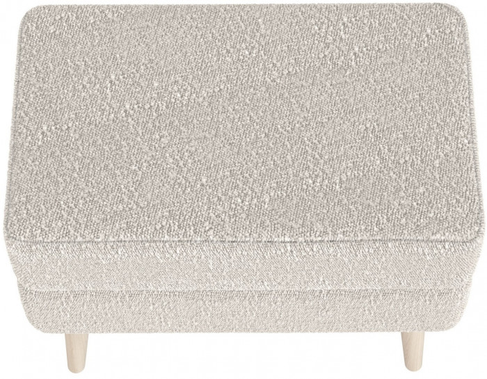 Банкетка 6-5138ТКШсв.серый Тифани, ткань светло-серая