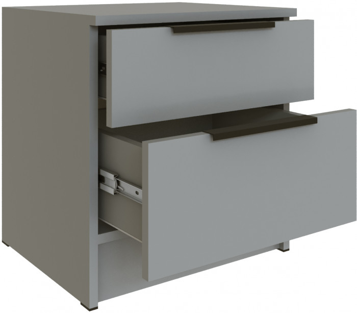 Набор мебели для подростковой "Мадрид", Серый камень