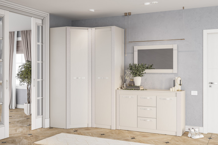 Зеркало "Монако" З-06 кашемир/МФ03