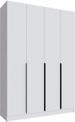 Шкаф Мадрид (1,6) с 6 ящ. внутри без зеркала, Белый