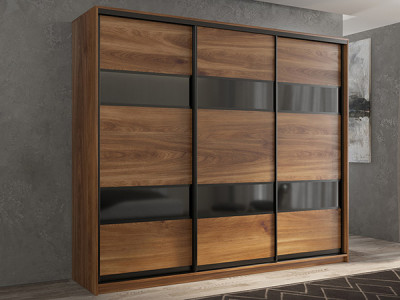 Шкаф-купе Кааппи 7 Кастелло Бренди 180х60х230 см