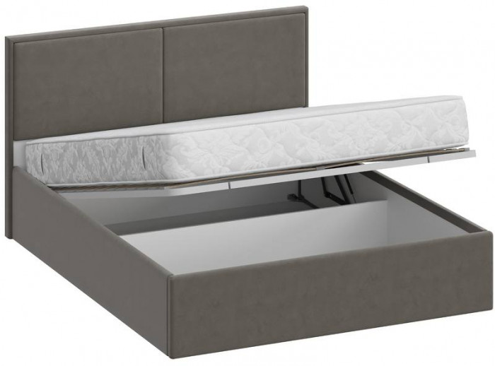 Кровать 160 с подъемным механизмом КРП-430-М-16, Микровелюр Zeekr-55