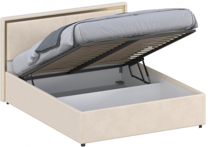 Кровать 120 с подъемным механизмом КРП-431-М-12, Микровелюр Zeekr-3