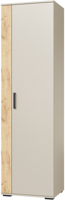 Шкаф платяной Оскар-18, Кашемир/Дуб крафт золотой