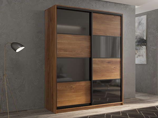 Шкаф-купе Кааппи 13 Кастелло Бренди 160х45х230 см