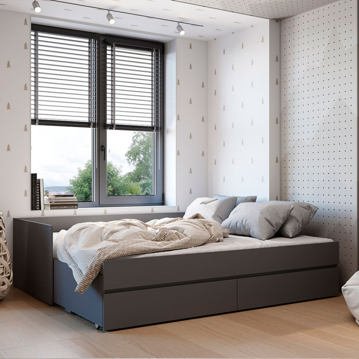 Симпл КР-51 кровать трансформер графит