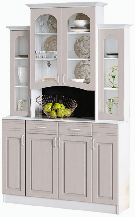 Буфет Констанция 4-х створчатый (Голубой)