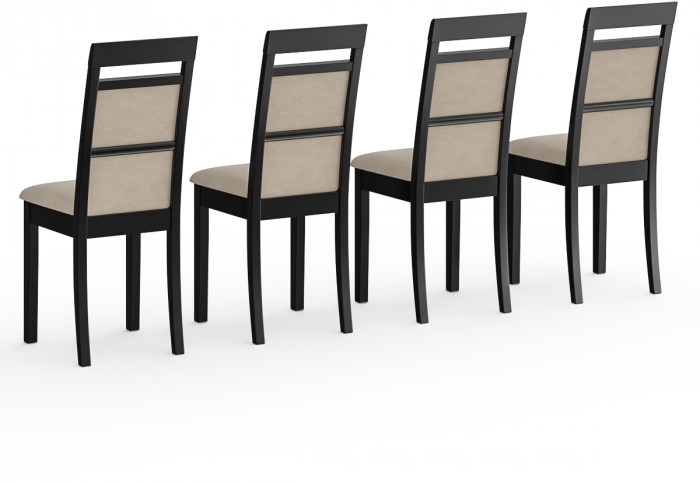 Четыре стула Мебель--24 Гольф-12 разборных, венге