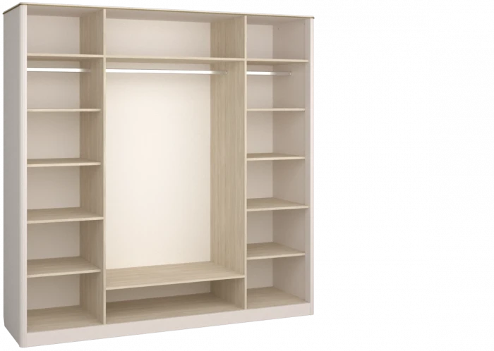 Модульная спальня "Тиволи" из массива дуба, набор 2 - Латте (лак)