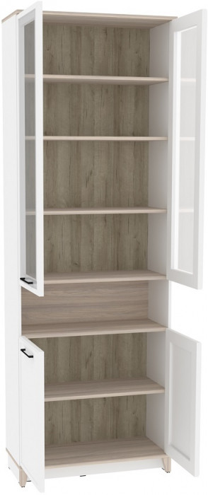 Шкаф книжный Аурелио 7, белый