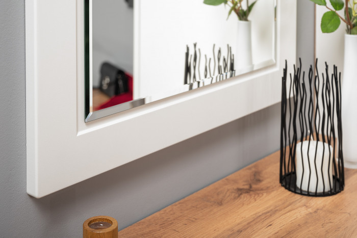 Остин Прихожая 61, цвет белый шагрень/дуб крафт золотой, ШхГхВ 320х54,3х229,6 см., универсальная сборка