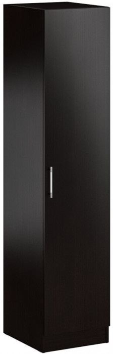 Кровать с ящиками 1400 + Пенал Стандарт, цвет венге, ШхГхВ 143,5х203,5х70 + 45х52х200 см., сп.м. 1400х2000 мм., без матраса, основание есть