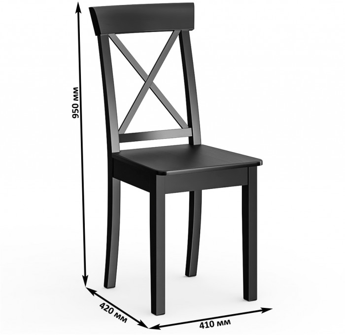 Четыре стула Мебель--24 Гольф-14 разборных, венге