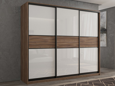 Шкаф-купе Кааппи 11 Орех Тьеполло 180х45х230 см