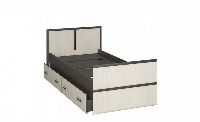 Кровать с проложками ДСП Сакура ЛИТ 90х200