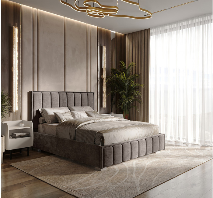 Кровать с подъемным механизмом Мирабель КР-11 (1,4м), Маренго