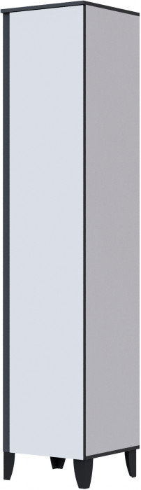 Амара Пенал закрытый белый/серый графит