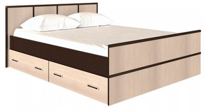 Кровать с реечным настилом Сакура ЛИТ 140х200