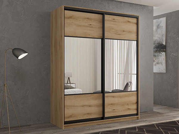 Шкаф-купе Кааппи 6 Эвок Прибрежный 140х60х230 см