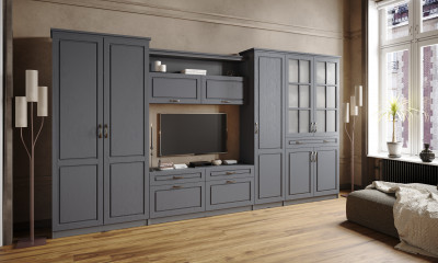 Гостиная Апполия, композиция 3, Графит/Лунный кратер