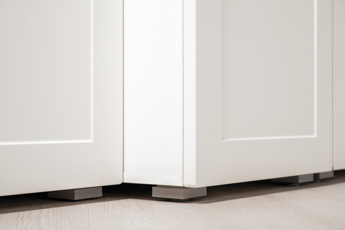 Остин Прихожая 13, белый шагрень/дуб крафт золотой