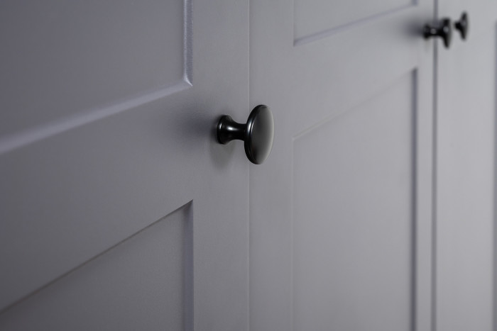 Остин Прихожая 50, цвет серый графит/дуб крафт золотой, ШхГхВ 200х54,3х210 см., универсальная сборка