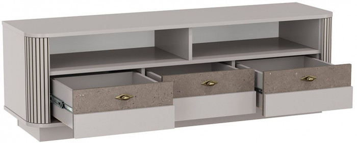 Тумба под ТВ Фантазия 34.16 Кашемир / Кашемир патина