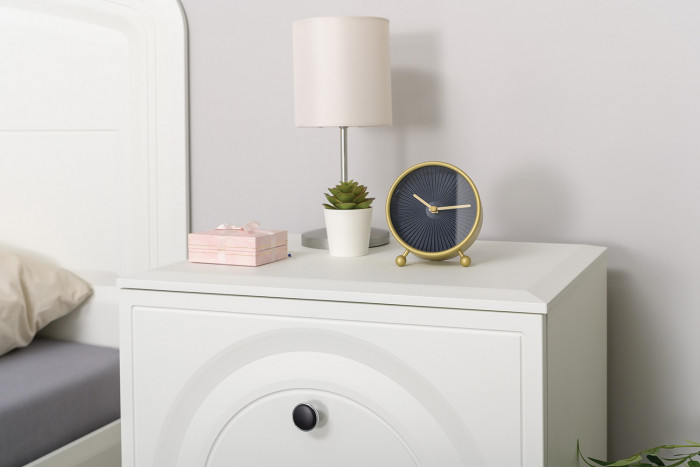 Валенсия Спальня № 43, цвет ЛДСП белый шагрень/МДФ белый шагрень, ортопед есть, сп. м. 1600х2000 мм., б/м