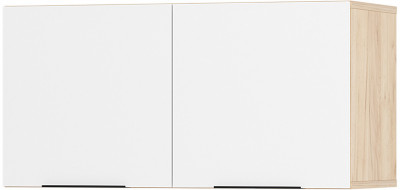 Шкаф навесной "Сандра" ШКН-02 Крафт/Белый