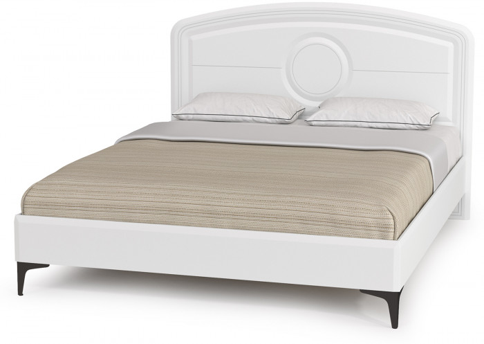 Валенсия Спальня № 43, ЛДСП белый шагрень/МДФ белый шагрень