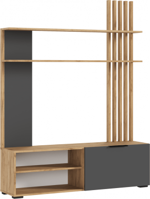 Роджинамиф Гостиная (Графит, Крафт золотой)