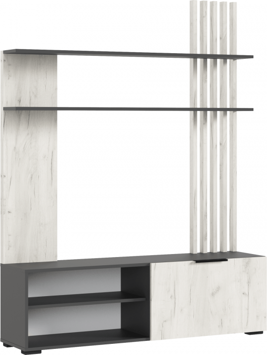 Роджинамиф Гостиная (Графит, Крафт золотой)